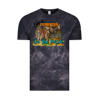 Cloud Black Fall Cutest Pumpkin In The Patch Deer Vintage Tee - LillyAllenDesigns
