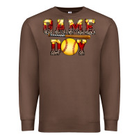 Chestnut game day softball Premium Sweatshirt - FaDigitalArtStudio