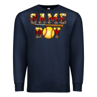 Navy game day softball Premium Sweatshirt - FaDigitalArtStudio