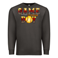 Smoke game day softball Premium Sweatshirt - FaDigitalArtStudio