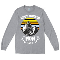Heather Grey Best Buckin Mom Ever Long Sleeve Tee - Bettercallsaul