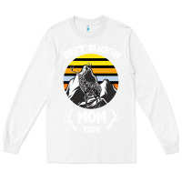 White Best Buckin Mom Ever Long Sleeve Tee - Bettercallsaul