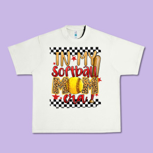 In My Softball Mom Era Urban Heavy Tee Designed By Artiststas