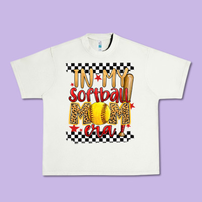 In My Softball Mom Era Urban Heavy Tee Designed By Artiststas