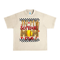 Sandshell in my softball mom era Urban Heavy Tee - Artiststas