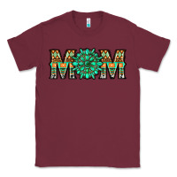 Burgundy gemstone aztec mom Classic Tee - LillyAllenDesigns