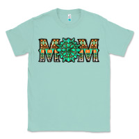 Seafoam gemstone aztec mom Classic Tee - LillyAllenDesigns