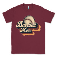 Burgundy baseball mom Classic Tee - JahusDesignShop