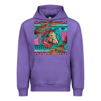 Tulip floral horse Urban Hoodie - LillyAllenDesigns