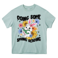 Doing Some Spring Reading Heavy Core Tee | Teevron