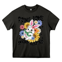 Asphalt doing some spring reading Heavy Core Tee - MaliasSmallBusiness
