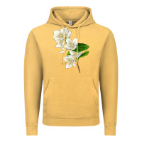 Vintage Mustard Mock Oranges Vintage Hoodie - LillyAllenDesigns