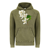 Vintage Olive Mock Oranges Vintage Hoodie - LillyAllenDesigns