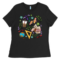 Black teacher tools Ladies Tee - MaliasSmallBusiness