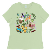 Matcha teacher tools Ladies Tee - MaliasSmallBusiness
