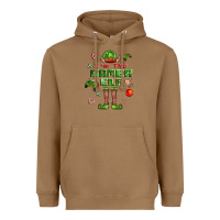 Toasted Coconut im the gamer elf Heavyweight Hoodie - FaDigitalArtStudio