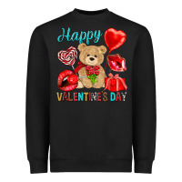 Happy Valentines Day Valentine's Day Heavyweight Sweatshirt | Teevron