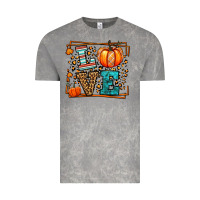 Cloud Rock Fall Autumn Leopard Love Pumpkin Vintage Tee - LillyAllenDesigns