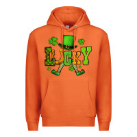 Carrot St. Patrick's lucky leprechaun Premium Hoodie - OliviaCreatesArt