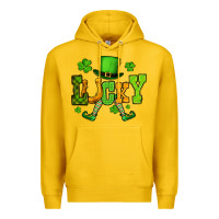 Lemon St. Patrick's lucky leprechaun Premium Hoodie - OliviaCreatesArt