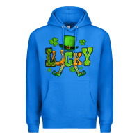 True Royal St. Patrick's lucky leprechaun Premium Hoodie - OliviaCreatesArt