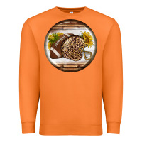 Carrot american football round earrings Premium Sweatshirt - BundleAndBundleShop