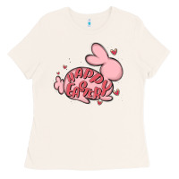 Bone happy easter Ladies Tee - MaliasSmallBusiness