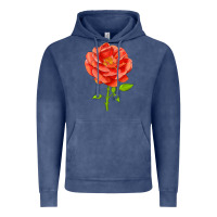 Vintage Denim All A Twitter Rose Vintage Hoodie - LillyAllenDesigns