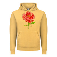 Vintage Mustard All A Twitter Rose Vintage Hoodie - LillyAllenDesigns