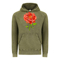 Vintage Olive All A Twitter Rose Vintage Hoodie - LillyAllenDesigns