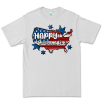 Dove Grey happy memorial day usa Premium Tee - MaliasSmallBusiness