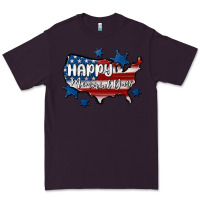 Plum happy memorial day usa Premium Tee - MaliasSmallBusiness