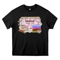 Black cozy bookish weekend ticket Heavy Core Tee - MaliasSmallBusiness