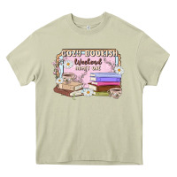 Mossy cozy bookish weekend ticket Heavy Core Tee - MaliasSmallBusiness