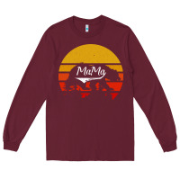 Burgundy Mama Bear Long Sleeve Tee - Bettercallsaul