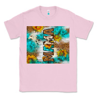 Bubblegum Pink mama leopard sunflower Classic Tee - LillyAllenDesigns