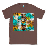 Chestnut mama leopard sunflower Classic Tee - LillyAllenDesigns