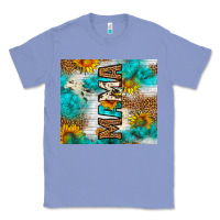 Colony Blue mama leopard sunflower Classic Tee - LillyAllenDesigns