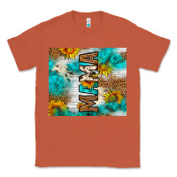 Copper mama leopard sunflower Classic Tee - LillyAllenDesigns