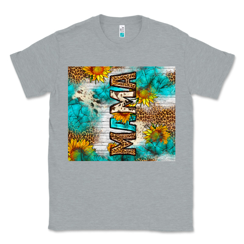 Mama Leopard Sunflower Classic Tee by LillyAllenDesigns | Teevron