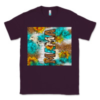Plum mama leopard sunflower Classic Tee - LillyAllenDesigns