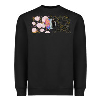 Black gothic girl and colorful girl best friends with Heavyweight Sweatshirt - TumblerDesignByShophia