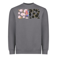 Storm gothic girl and colorful girl best friends with Heavyweight Sweatshirt - TumblerDesignByShophia