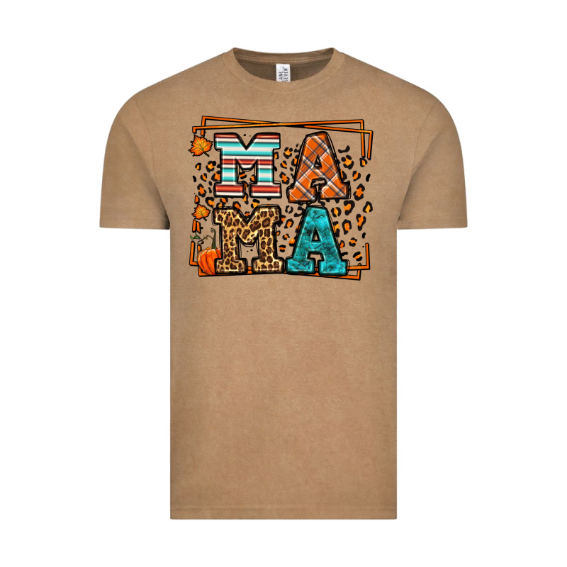 Fall Autumn Leopard Mama Vintage Tee by LillyAllenDesigns | Teevron