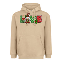 Mushroom love christmas gnome Heavyweight Hoodie - BundleAndBundleShop