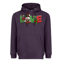 Plum love christmas gnome Heavyweight Hoodie - BundleAndBundleShop