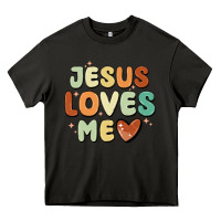 Asphalt jesus loves me Heavy Core Tee - MaliasSmallBusiness