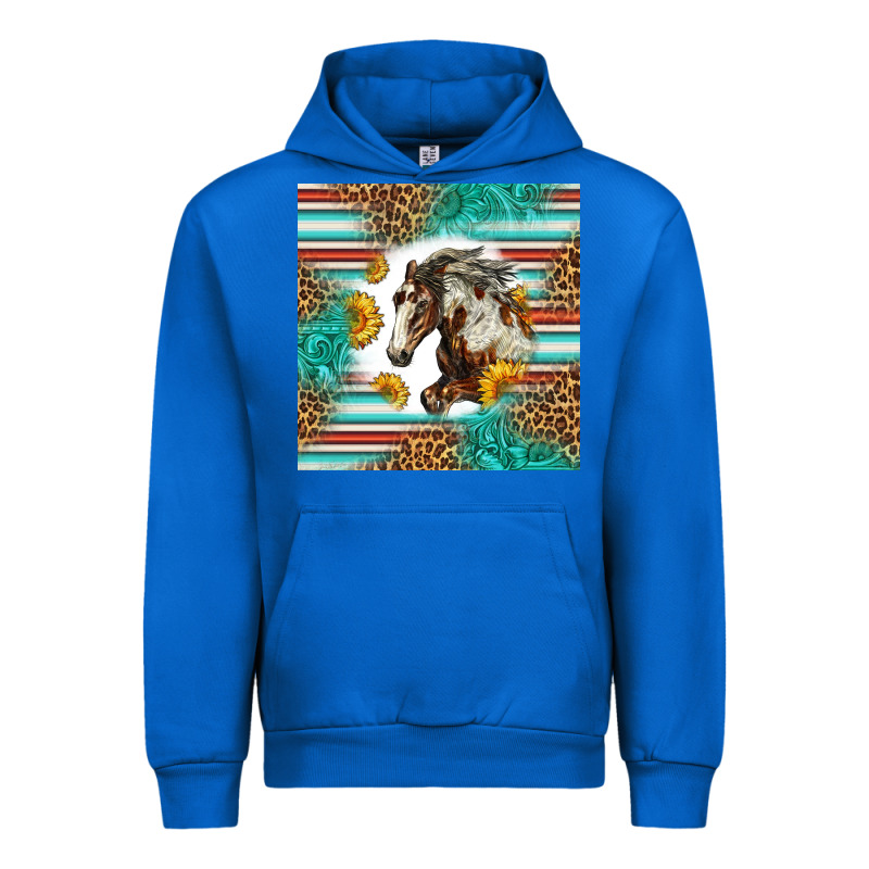 Western Mustang Horse Urban Hoodie by LillyAllenDesigns | Teevron