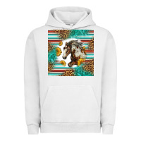 Pigment Lunar Rock western mustang horse Urban Hoodie - LillyAllenDesigns