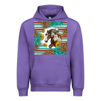 Tulip western mustang horse Urban Hoodie - LillyAllenDesigns